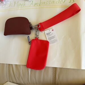 🆕 LULULEMON Dual Pouch Wristlet- NWT